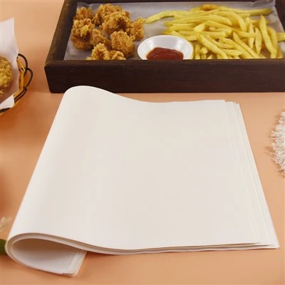 40gsm bir martalik pergament pishirish uchun barbekyu qog'oz varag'i